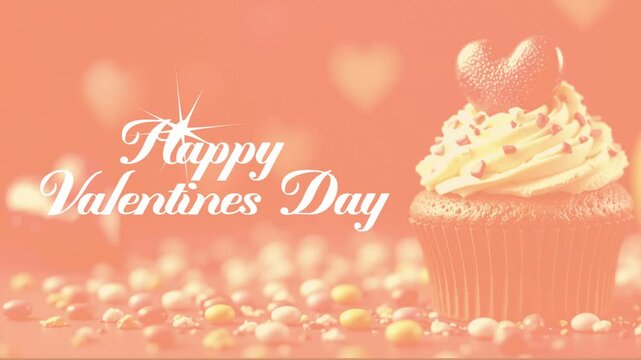 valentines day greetings animation template