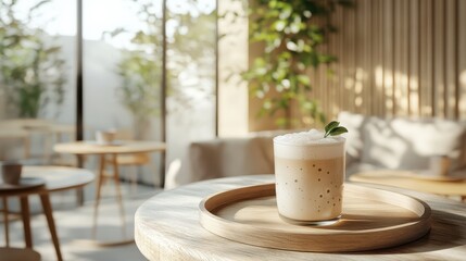 Coffee moment Boba Bubble Tea Aesthetic