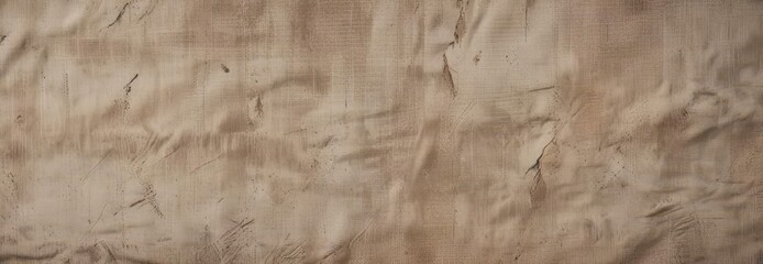 Obraz premium Distressed handmade halftone fabric texture with muted earthy tones and organic feel, texture, woven, rustic