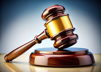 Obraz premium Gavel Justice Real Estate Abstract