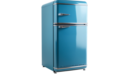 Refrigerator kitchen appliance and cooling isolated on transparent  background 