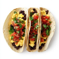 Breakfast Tacos with Scrambled Eggs  