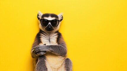 Cool Lemur in Sunglasses