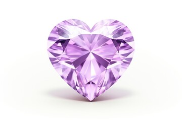 Fototapeta premium Crystal love gemstone amethyst jewelry diamond.