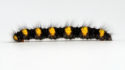 Naklejka premium Black and Yellow Caterpillar