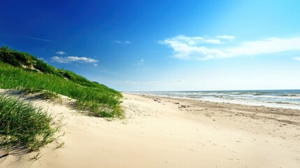 Sandy Beach Seascape