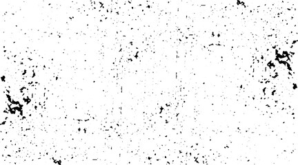 Grunge black texture. Dark grainy texture on white background. Dust overlay textured. Grain noise particles. Design elements. Vector illustration, EPS 10.