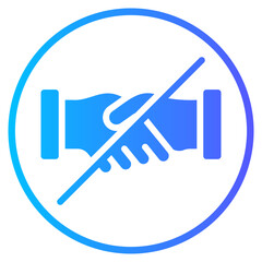 Partnership gradient icon