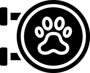 Veterinary Glyph Icon