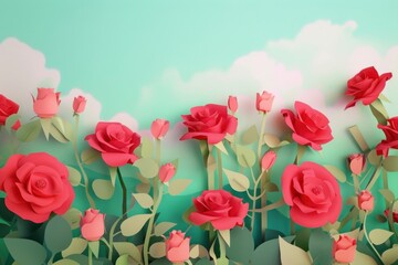 Rose garden flower plant petal.