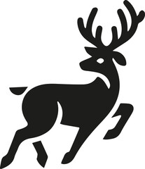 Elegant Deer Logo Vector Design – Minimalist and Modern