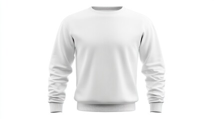 Blank White Sweatshirt Mockup