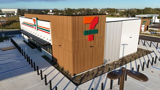 7-Eleven gas station and convenience mart in South Florida