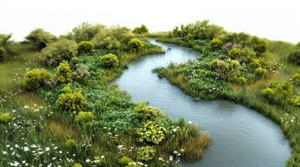 River outdoors nature water.