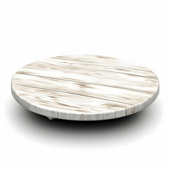 Whitewashed Wooden Round Tabletop Display, rustic, texture, surface, background, presentation