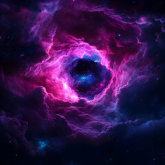 Cosmic Nebula Vortex Gateway to the Universe, space, cosmos, galaxy, stars, stardust