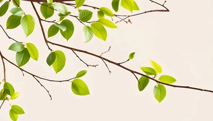 green leaves background