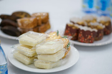 traditional Indonesian food served on the table