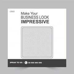 Business Marketing Social Media Post Banner Design