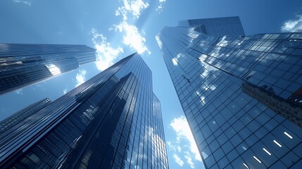 Skyscrapers Reaching for the Sky