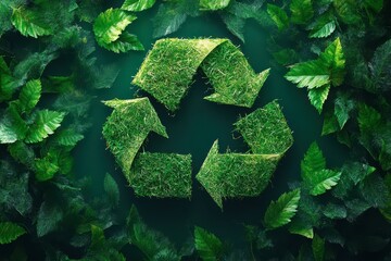 green recycle symbol