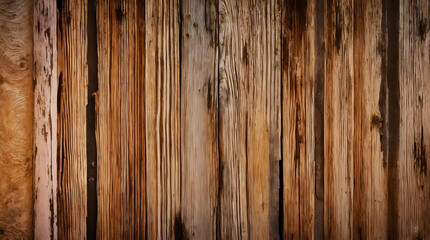 Fototapeta premium Weathered Wood Planks Create a Rustic Texture