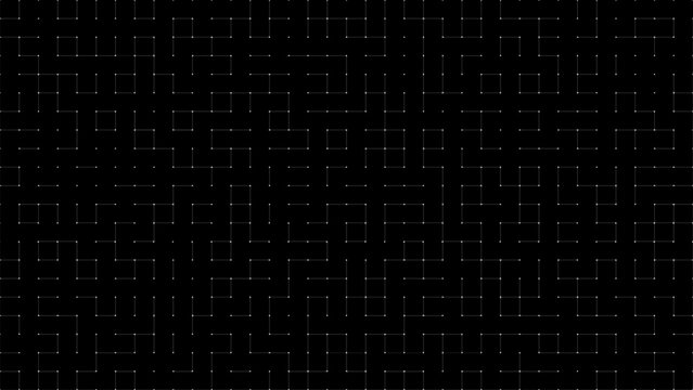 Futuristic grid or technology pattern vector