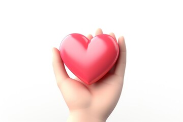 Hand giving heart white background accessories accessory.