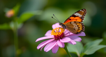 butterfly on flower