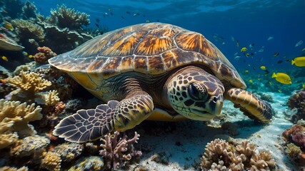 Submerged Peace: The Loggerhead Turtle&rsquo;s Tranquil Sanctuary