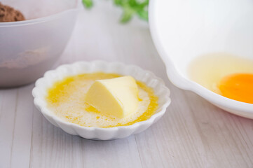 Fototapeta premium 溶かしバター