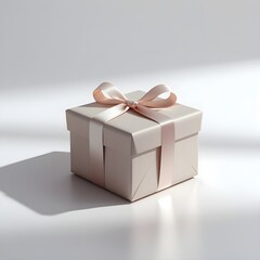 Obraz premium gift box with ribbon