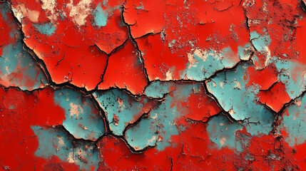 Grungy concret texture with abstract patterns and flaking effect , cracking, patina, aged appearance. Blazetide. Illustration