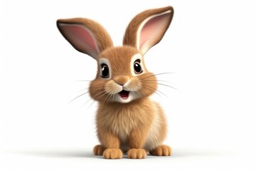Fototapeta premium Rodent mammal animal rabbit.