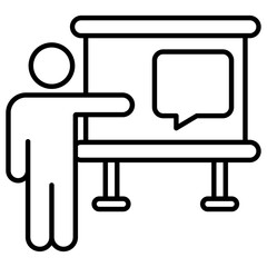 Mentor  Icon Element For Design