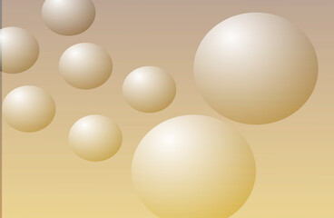 Abstract background filled with countless bubbles of different sizes, perfect for digital wallpaper or decor