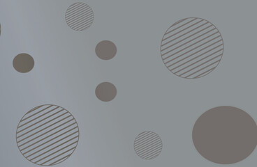 Abstract geometric background with gradient circles. Modern design template.