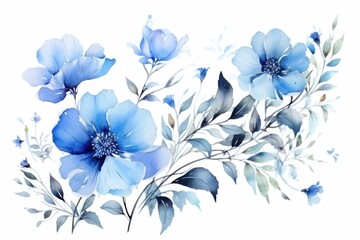 Fototapeta premium Flower pattern nature plant.