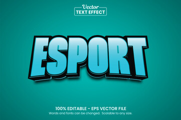 Sport Champion Text Effect - Editable vector Template