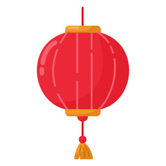 Obraz premium Chinese New Year Element Red Lantern