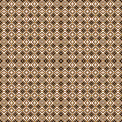 Elegant Vintage Pattern with Geometric Floral Motifs