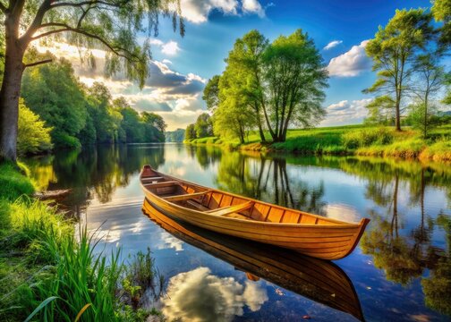 Spree River Beeskow Brandenburg Germany - Stunning Landscape Photography
