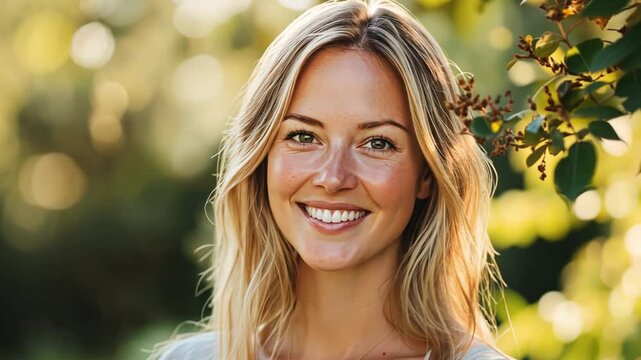 A happy woman investor shares her journey in ethical investing and innovation, inspiring others to align their values with financial goals
