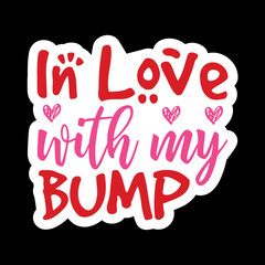 Valentine day Sticker vector Design, Valentine day Svg Design