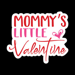 Valentine day Sticker vector Design, Valentine day Svg Design