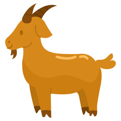 Islamic element cute goat