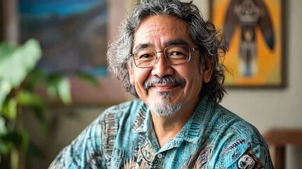 A man linguist works on Indigenous language revival, creating programs that reconnect communities with their cultural heritage