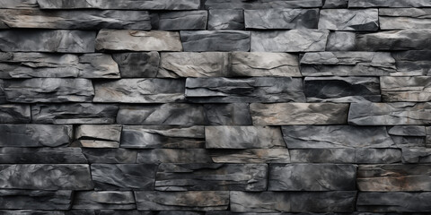 Obraz premium Dark stone wall texture background