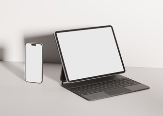 Responsive Web Design and website Mockup, Devices Mock up, Smartphone desktop tablet laptop template Mockup