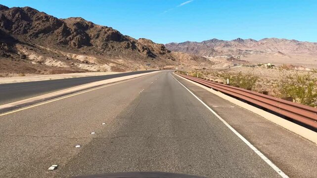 Traveling from lake mead marina back to Las Vegas